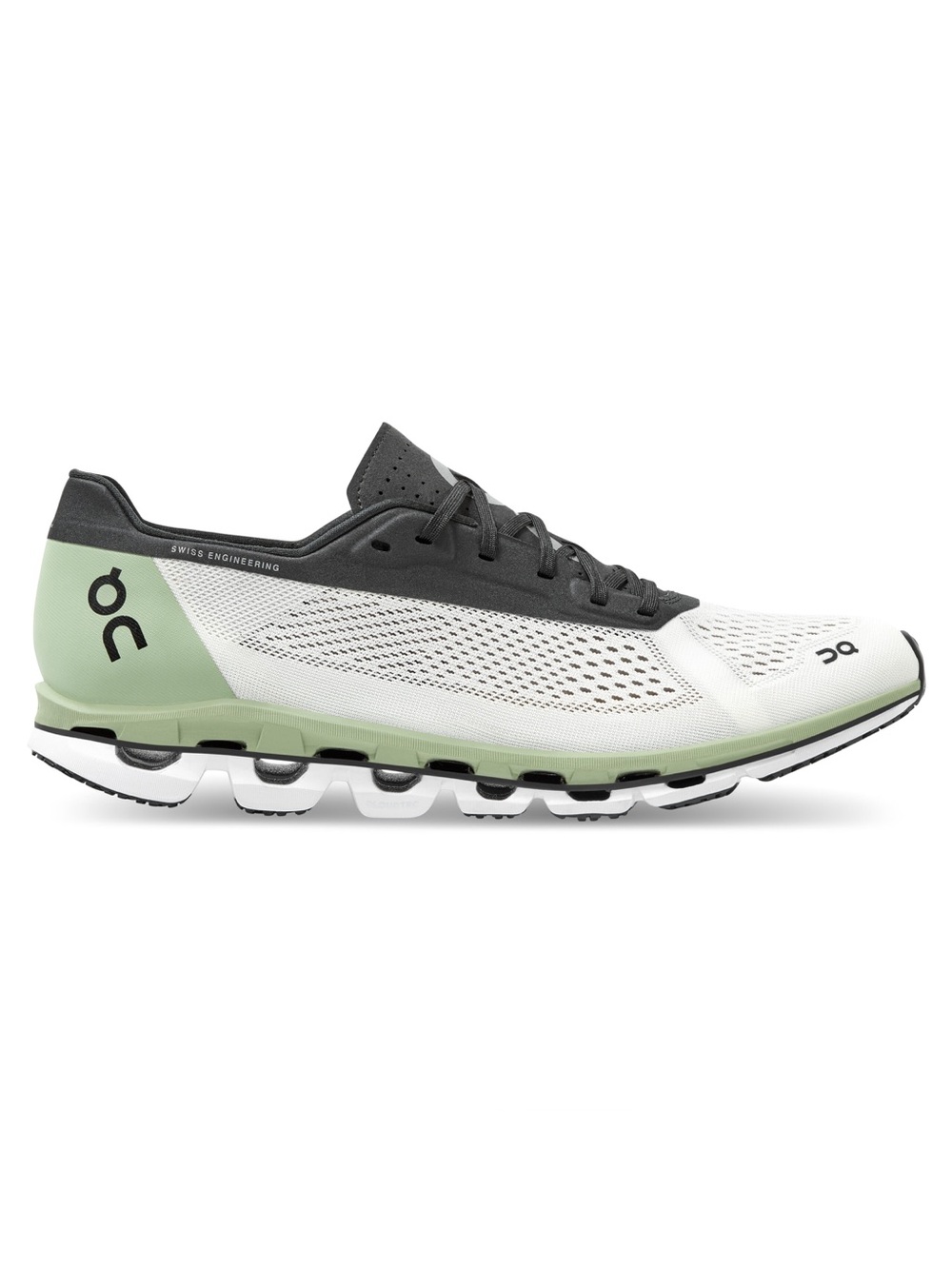 On Running Cloudboom White Black Green Carbon
Road Racing Shoes Women's 8